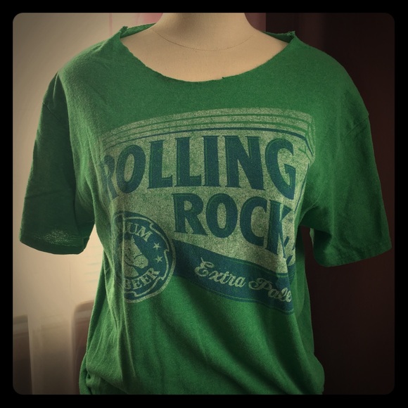 Tops - Rolling Rock t-shirt.